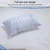 Student Dormitory Free Installation of Zippers and Single Door Mosquito Nets, Size:100x190x100 cm, Color:Encrypted Light Blue