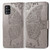 For Galaxy A51 5G Butterfly Love Flower Embossed Horizontal Flip Leather Case with Bracket / Card Slot / Wallet / Lanyard(Gray)