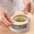 3 in 1 Multifunctional Egg Cutter Half-cut Egg Tool(Orange)