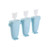 Home Cartoon Animal Homemade Cute DIY Popsicle Ice Cream Mold, Style:Flat(Blue)