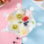 Home Cartoon Animal Homemade Cute DIY Popsicle Ice Cream Mold, Style:Flat(Blue)
