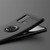 For VIVO Y50 Metal Ring Holder 360 Degree Rotating TPU Case(Blue+Blue)