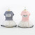 Pet Clothes Dog Summer Breathable Striped Skirt, Size:S(Pink)