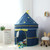 Children Indoor Toy House Yurt Game Tent(Blue)