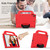 Diamond Texture Design EVA Children Shockproof Protective Case with Strap For iPad 10.2 2021 / 2020 / 2019 / Pro 10.5(Red+Black)