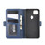 For Google Pixel 4a Dual-side Magnetic Buckle Horizontal Flip Leather Case with Holder & Card Slots & Wallet(Dark Blue)