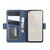 For Google Pixel 4a Dual-side Magnetic Buckle Horizontal Flip Leather Case with Holder & Card Slots & Wallet(Dark Blue)