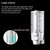 Wall-mounted Plastic Manual Single-head Soap Box Hotel Soap Dispenser, Style:Matt