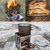 Portable Stainless Steel Folding Barbecue Stove Charcoal Barbecue Grill Outdoor Camping Wood Stove