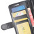 For Galaxy A21s R64 Texture Single Horizontal Flip Protective Case with Holder & Card Slots & Wallet& Photo Frame(Black)