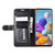 For Galaxy A21s R64 Texture Single Horizontal Flip Protective Case with Holder & Card Slots & Wallet& Photo Frame(Black)
