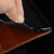 For Galaxy A21s R64 Texture Single Horizontal Flip Protective Case with Holder & Card Slots & Wallet& Photo Frame(Black)