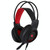 HAMTOD V1000 Dual-3.5mm Plug Interface Gaming Headphone Headset with Mic & LED Light, Cable Length: 2.1m(Red)