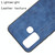 For Vivo Y50 Shockproof Sewing Cow Pattern Skin PC + PU + TPU Case(Blue)