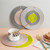 3 in 1 Round Silicone Heat Insulation Pad High Temperature Resistant Multifunctional Tableware Pad Combination Pot Pad Coaster(L2)