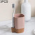 3 PCS Own Toothbrush Holder Mouthwash Cup Anti-fall Elastic Brushing Cup(Nude Pink)