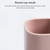 3 PCS Own Toothbrush Holder Mouthwash Cup Anti-fall Elastic Brushing Cup(Nude Pink)