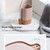 3 PCS Own Toothbrush Holder Mouthwash Cup Anti-fall Elastic Brushing Cup(Nude Pink)