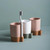 3 PCS Own Toothbrush Holder Mouthwash Cup Anti-fall Elastic Brushing Cup(Nude Pink)