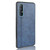 For Oppo Find X2 Neo Shockproof Sewing Cow Pattern Skin PC + PU + TPU Case(Blue)