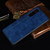 For Oppo Find X2 Neo Shockproof Sewing Cow Pattern Skin PC + PU + TPU Case(Blue)