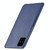 For Galaxy A71 5G Shockproof Crocodile Texture PC + PU Case(Blue)