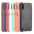 For Galaxy A01 Shockproof Crocodile Texture PC + PU Case(Light green)