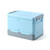 Student Books Sorting Artifact Plastic Folding Car Storage Box, Size:L(Blue)