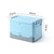 Student Books Sorting Artifact Plastic Folding Car Storage Box, Size:L(Blue)