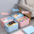 Student Books Sorting Artifact Plastic Folding Car Storage Box, Size:L(Blue)