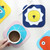 2 PCS Creative Cartoon Insulation Pad Home Dining Mat Coaster Silicone Anti-scalding Bowl Mat, Size:L(Lion)