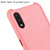 For Galaxy A01 Shockproof Crocodile Texture PC + PU Case(Pink)