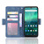 For Nokia 1.3 Wallet Style Skin Feel Calf Pattern Leather Case with Separate Card Slot(Blue)