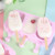 Cute Cartoon Silicone Ice Cream Popsicle Mold with Lid & Stick, Style:Wavy Random Color Delivery