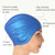 Adult Solid Color Waterproof Silicone Swimming Cap(Pink)