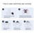 Children Cartoon Hippo Pattern PU Coated Waterproof Swimming Cap, Pattern Random Delivery(Lack Blue)