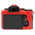 PULUZ Soft Silicone Protective Case for Sony ILCE-9M2/ Alpha 9 II / A92(Red)
