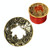 Built-in Wrought Iron Polythermal Anti-hanging Wall Scented Candle Zinc Alloy Smart Cover(Butterfly Love Flower)