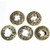Built-in Wrought Iron Polythermal Anti-hanging Wall Scented Candle Zinc Alloy Smart Cover(Butterfly Love Flower)