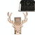 10 PCS Luggage Hardware Accessories Deer Head Decoration Buckle(Light Gold)