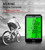 SUNDING SD-576C Bicycle LCD Backlight Stopwatch Bike Speedometer Cycling Odometer Stopwatch(Black)
