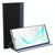 For Galaxy S20 Side Display Magnetic Horizontal Flip Plain Texture Cloth + PC Case with Holder & Sleep / Wake-up Function(Red)