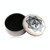 2 PCS MAANGE Makeup Brush Cleaner Sponge Scrubber Marble Scrubber(Silver)