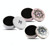 2 PCS MAANGE Makeup Brush Cleaner Sponge Scrubber Marble Scrubber(Silver)