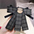 Women Fresh Plaid Bow Tie Diamond Bow-knot Brooch Shirt Accessories(Black Gray)