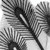 10 PCS Feather-shaped Lace Embroidery Collar Flower Fake Collar DIY Clothing Accessories, Size: 29 x 27cm(Black)