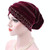 Pleuche Rhinestone Turban Hat Stacking Hat, Size:Adjustable(Apricot)