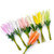 10 PCS DIY Wreath Material Artificial Flowers PE Mini Lavender Wedding Home Decoration(Milk White)