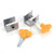 Child Safety Guard Anti-Theft Door Window Stopper, Specifications:Double Hole