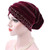Pleuche Rhinestone Turban Hat Stacking Hat, Size:Adjustable(Pink)